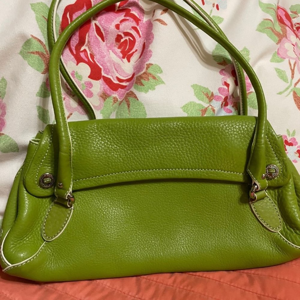 Cole Haan Village Green Leather Shoulder Bag